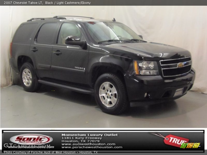 Black / Light Cashmere/Ebony 2007 Chevrolet Tahoe LT