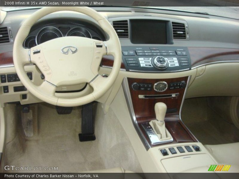 Moonlight White / Wheat 2008 Infiniti M 35x AWD Sedan