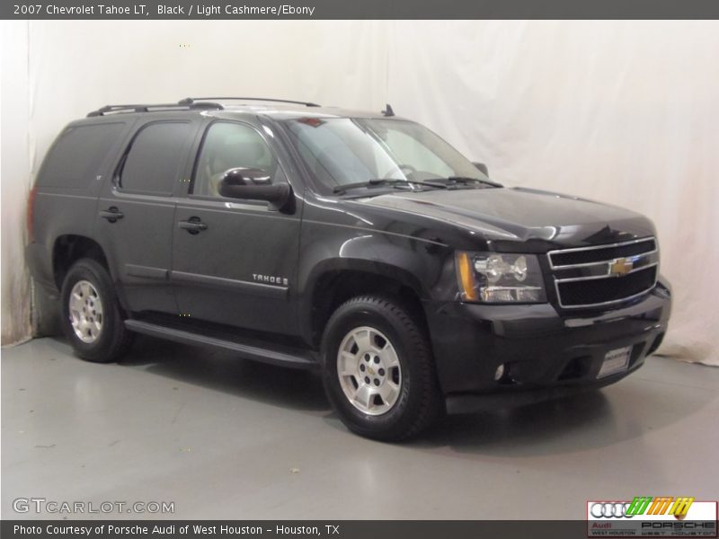 Black / Light Cashmere/Ebony 2007 Chevrolet Tahoe LT