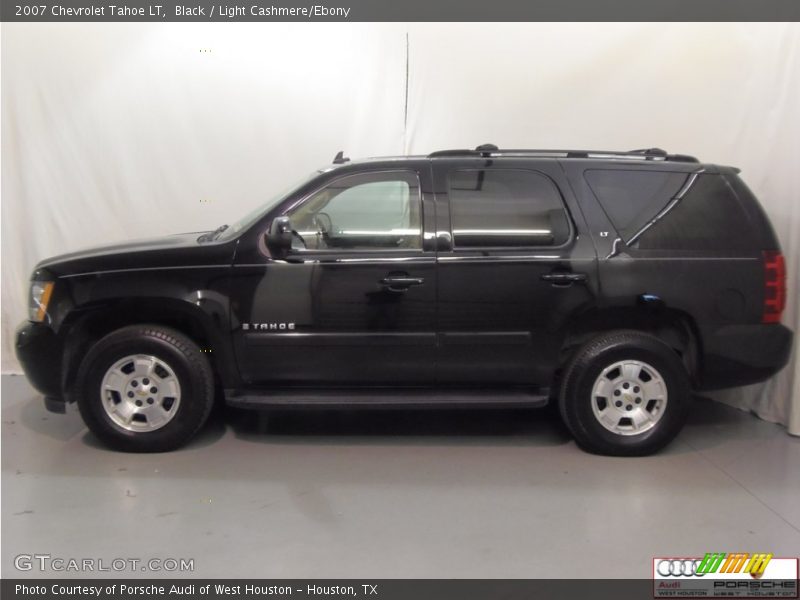 Black / Light Cashmere/Ebony 2007 Chevrolet Tahoe LT