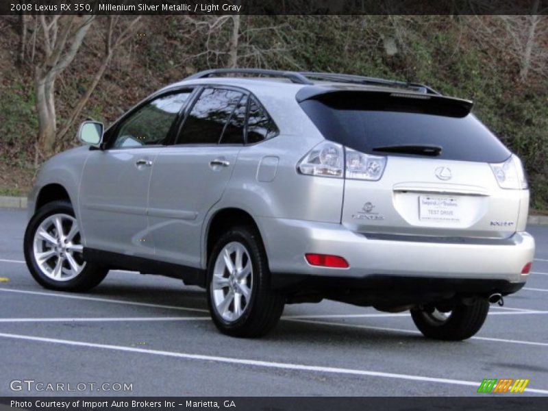 Millenium Silver Metallic / Light Gray 2008 Lexus RX 350