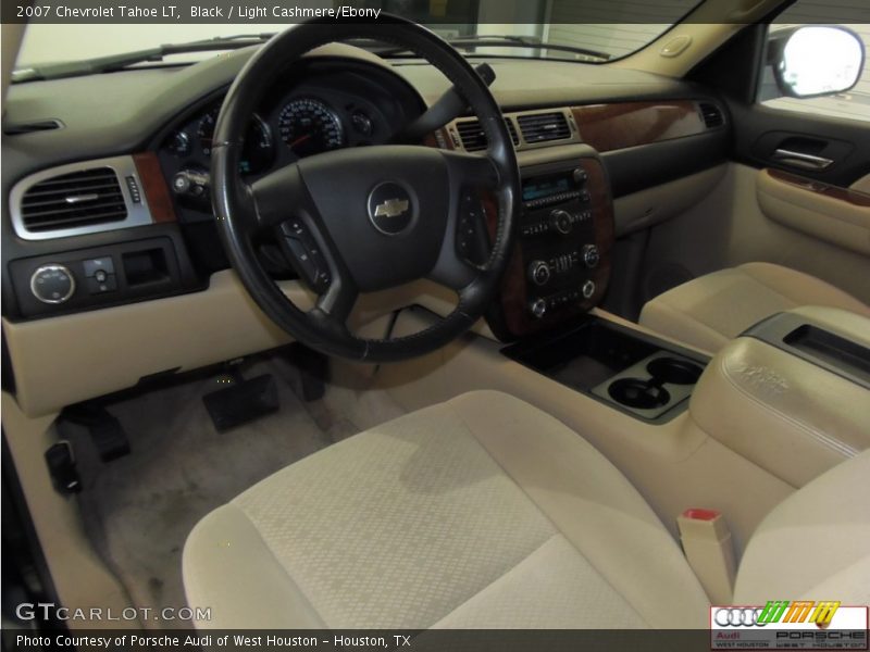 Black / Light Cashmere/Ebony 2007 Chevrolet Tahoe LT