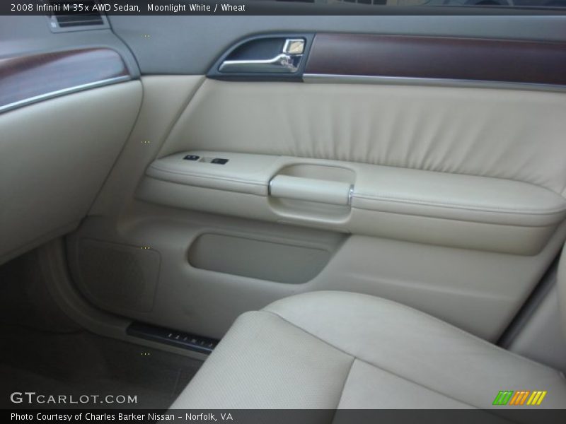 Moonlight White / Wheat 2008 Infiniti M 35x AWD Sedan