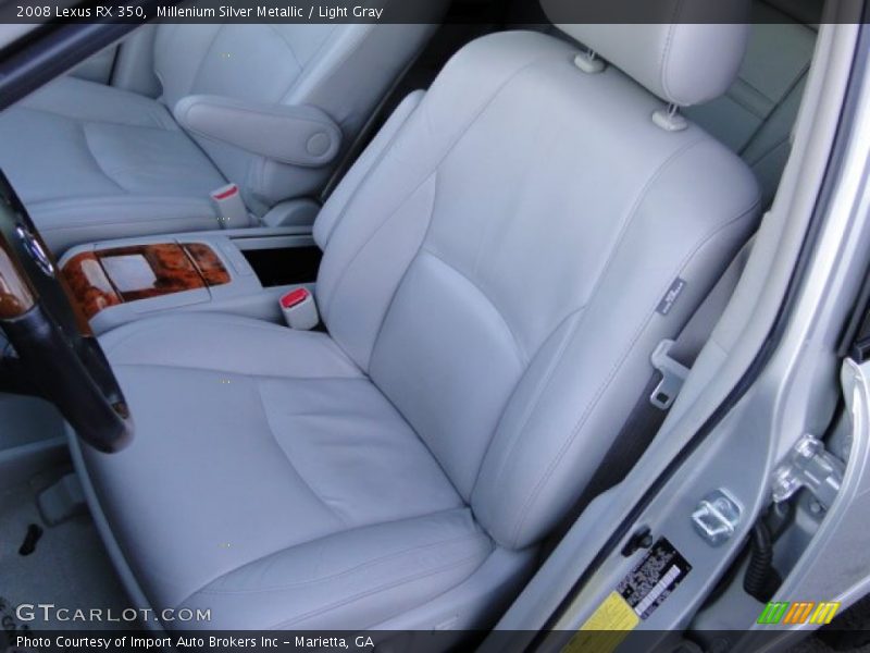 Millenium Silver Metallic / Light Gray 2008 Lexus RX 350