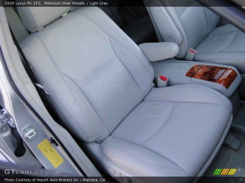 Millenium Silver Metallic / Light Gray 2008 Lexus RX 350