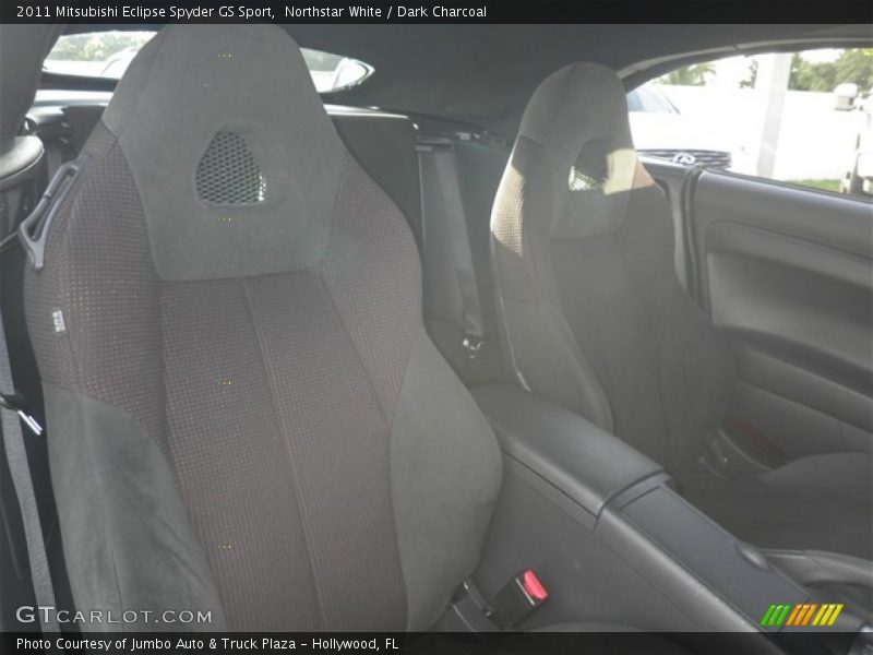 Northstar White / Dark Charcoal 2011 Mitsubishi Eclipse Spyder GS Sport