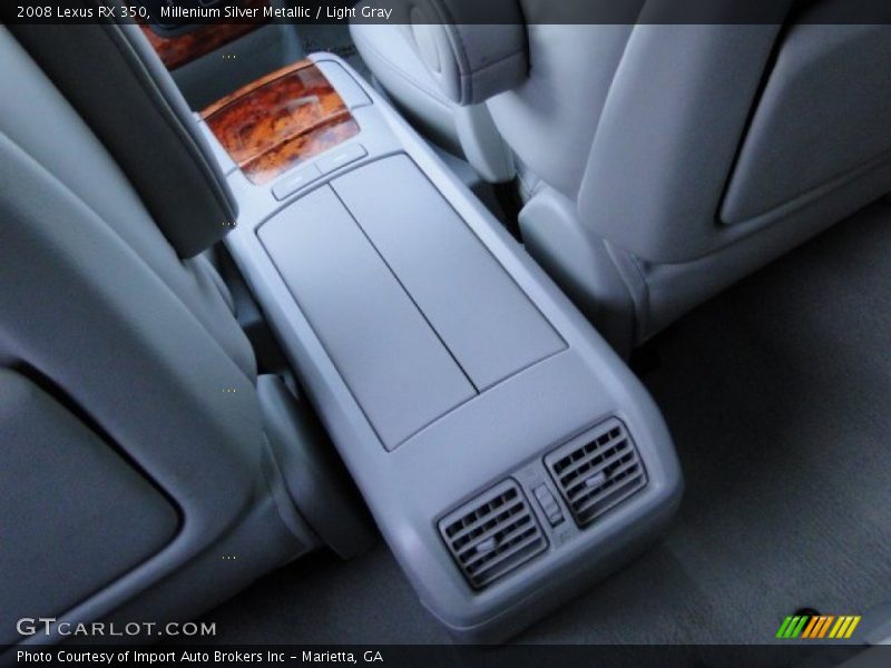 Millenium Silver Metallic / Light Gray 2008 Lexus RX 350