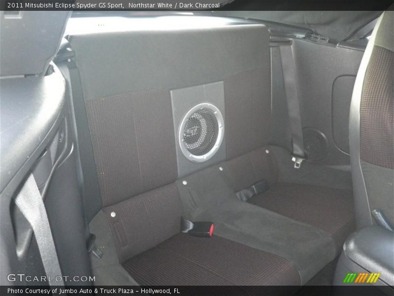 Northstar White / Dark Charcoal 2011 Mitsubishi Eclipse Spyder GS Sport