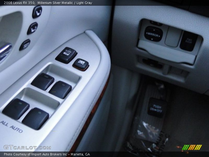 Millenium Silver Metallic / Light Gray 2008 Lexus RX 350