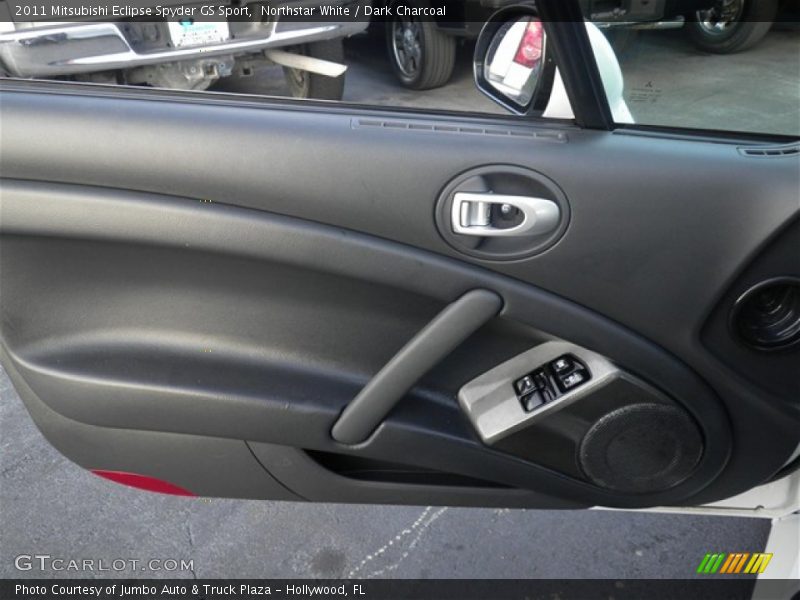 Northstar White / Dark Charcoal 2011 Mitsubishi Eclipse Spyder GS Sport