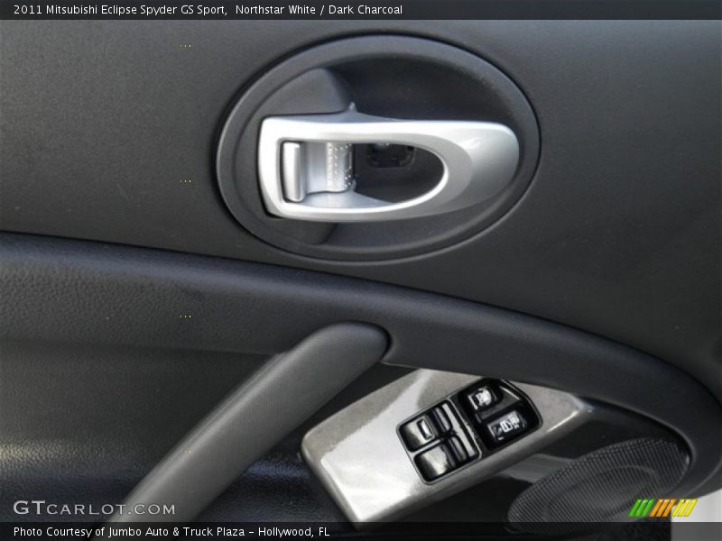 Northstar White / Dark Charcoal 2011 Mitsubishi Eclipse Spyder GS Sport