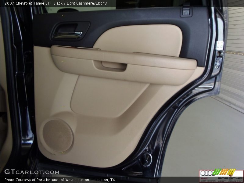 Black / Light Cashmere/Ebony 2007 Chevrolet Tahoe LT