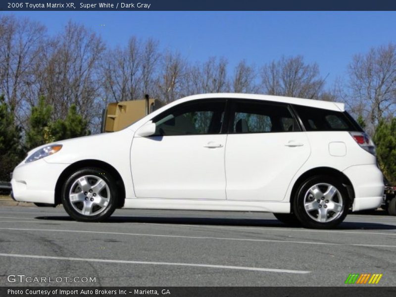 Super White / Dark Gray 2006 Toyota Matrix XR