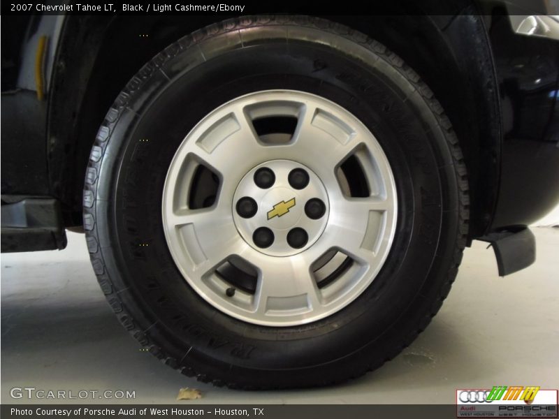 Black / Light Cashmere/Ebony 2007 Chevrolet Tahoe LT