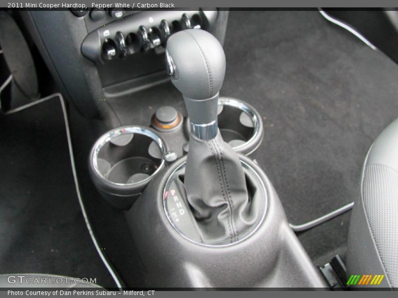 Pepper White / Carbon Black 2011 Mini Cooper Hardtop