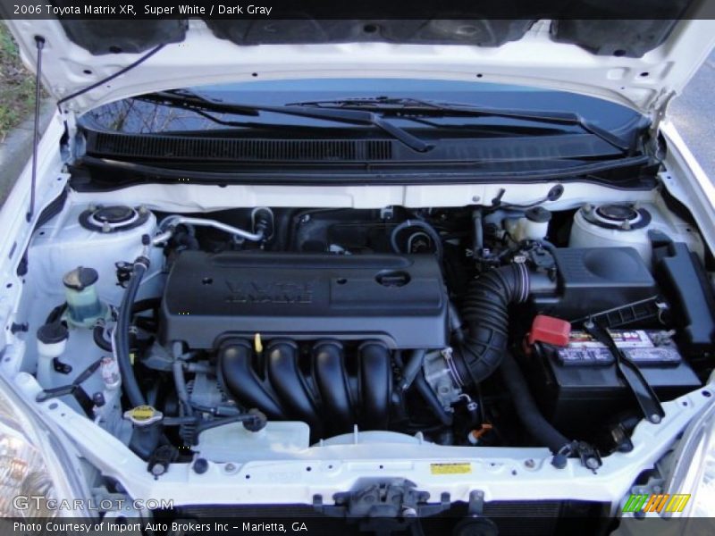 Super White / Dark Gray 2006 Toyota Matrix XR
