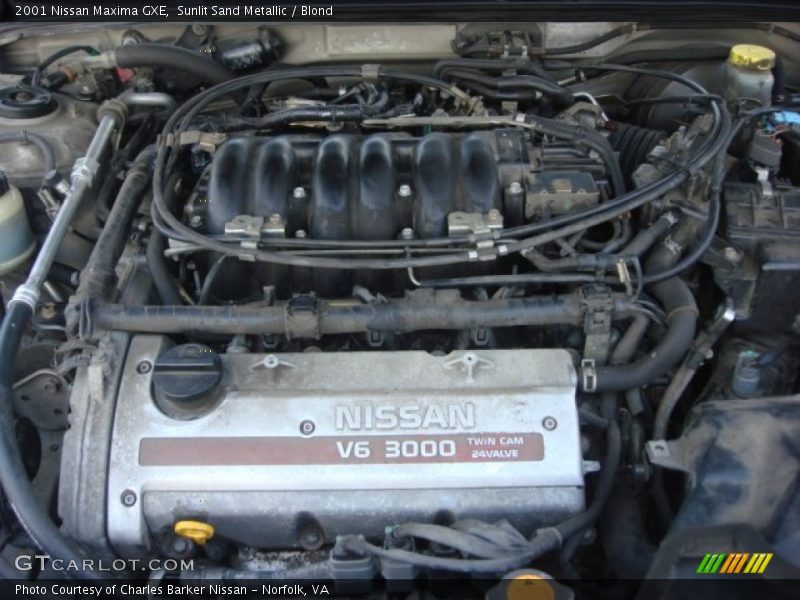 Sunlit Sand Metallic / Blond 2001 Nissan Maxima GXE