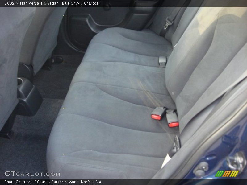 Blue Onyx / Charcoal 2009 Nissan Versa 1.6 Sedan