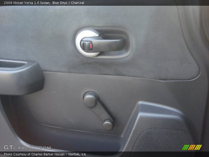 Blue Onyx / Charcoal 2009 Nissan Versa 1.6 Sedan