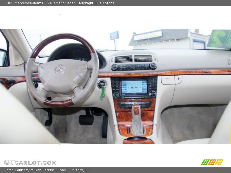 Dashboard of 2005 E 320 4Matic Sedan