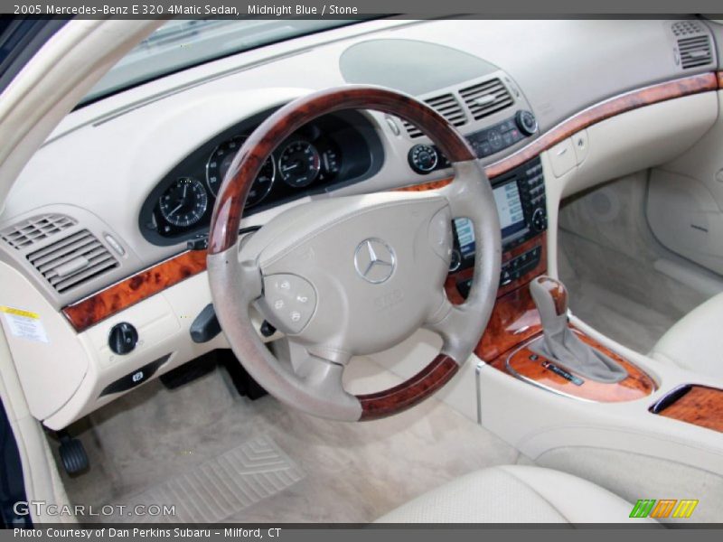 Stone Interior - 2005 E 320 4Matic Sedan 