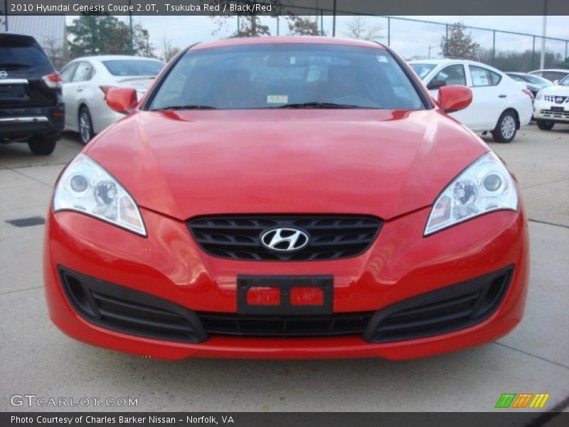 Tsukuba Red / Black/Red 2010 Hyundai Genesis Coupe 2.0T