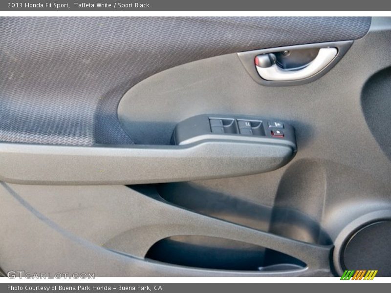 Taffeta White / Sport Black 2013 Honda Fit Sport