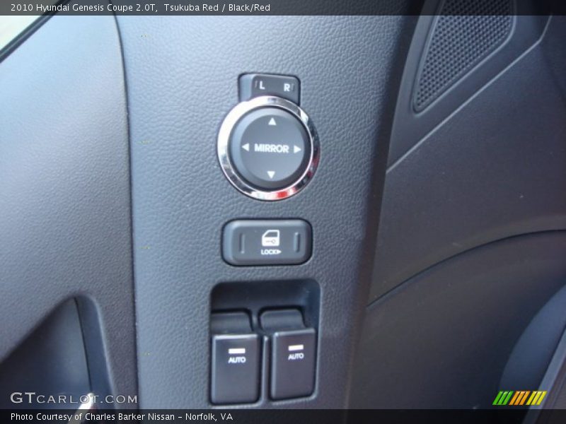 Controls of 2010 Genesis Coupe 2.0T