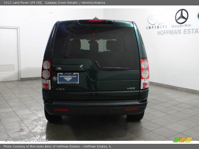 Galaway Green Metallic / Almond/Arabica 2012 Land Rover LR4 HSE