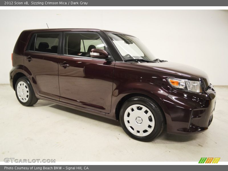 Sizzling Crimson Mica / Dark Gray 2012 Scion xB