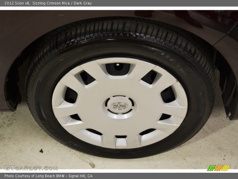 Sizzling Crimson Mica / Dark Gray 2012 Scion xB