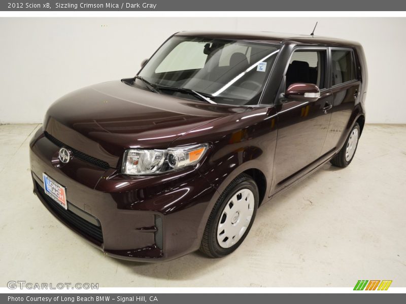 Sizzling Crimson Mica / Dark Gray 2012 Scion xB