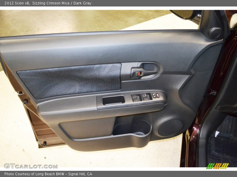 Sizzling Crimson Mica / Dark Gray 2012 Scion xB