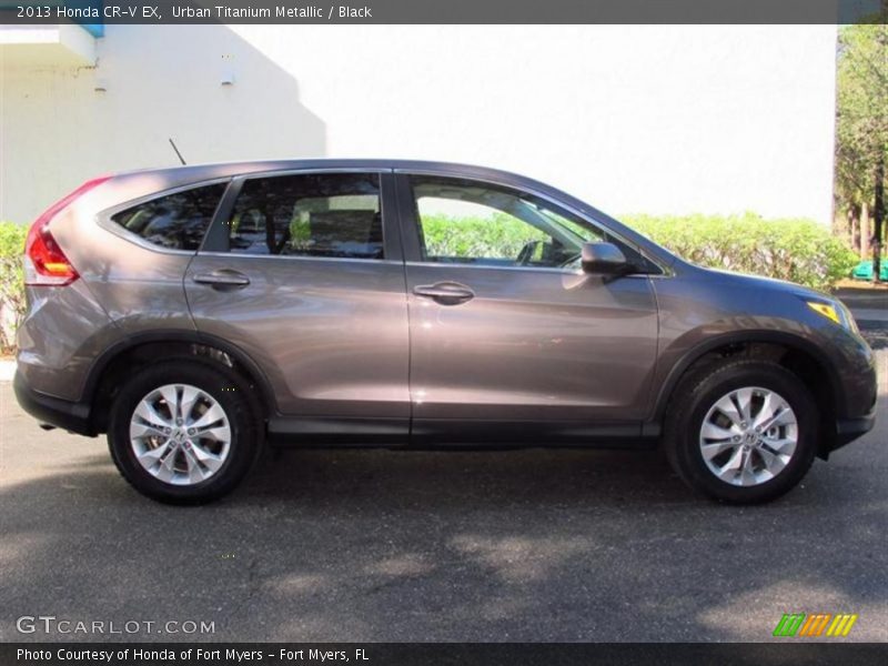 Urban Titanium Metallic / Black 2013 Honda CR-V EX