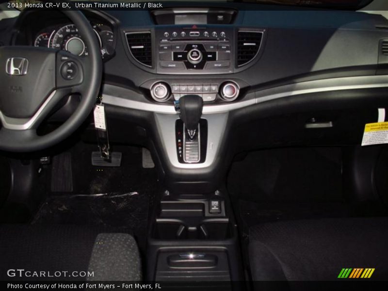 Urban Titanium Metallic / Black 2013 Honda CR-V EX