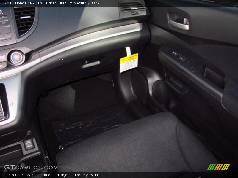 Urban Titanium Metallic / Black 2013 Honda CR-V EX