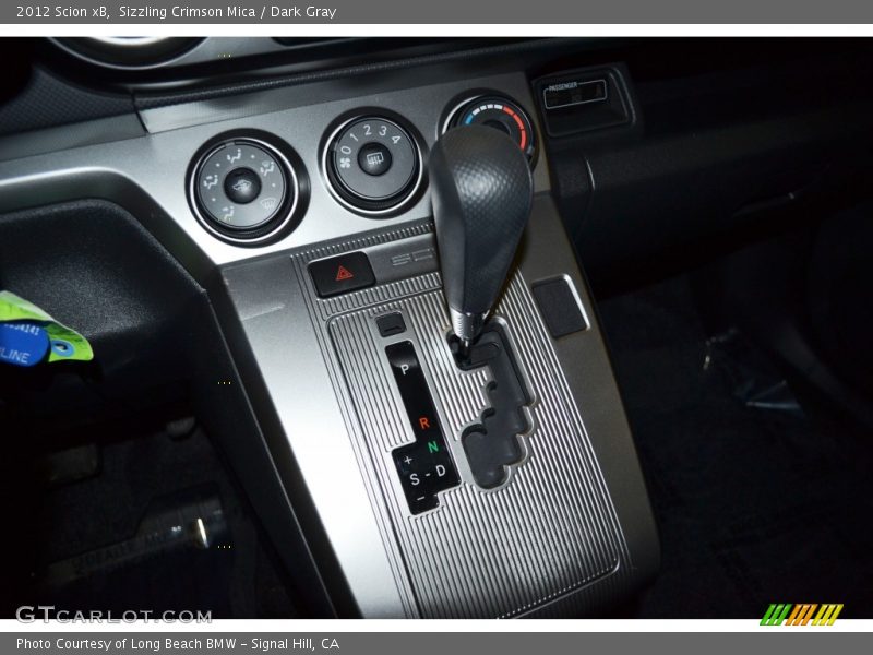 Sizzling Crimson Mica / Dark Gray 2012 Scion xB