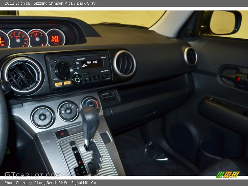 Sizzling Crimson Mica / Dark Gray 2012 Scion xB