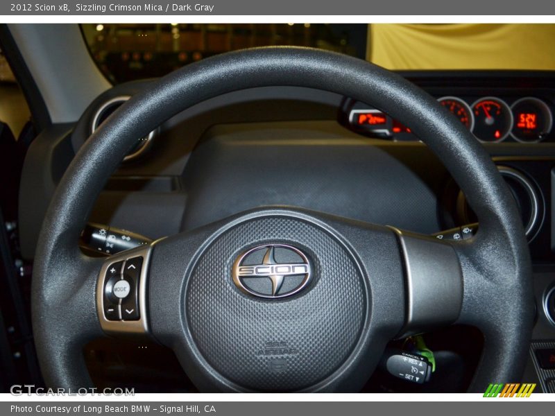 Sizzling Crimson Mica / Dark Gray 2012 Scion xB
