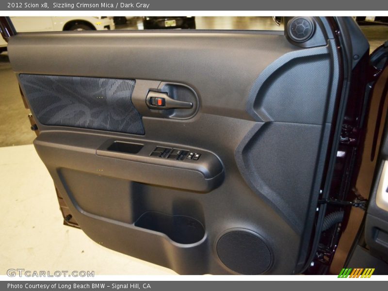 Sizzling Crimson Mica / Dark Gray 2012 Scion xB