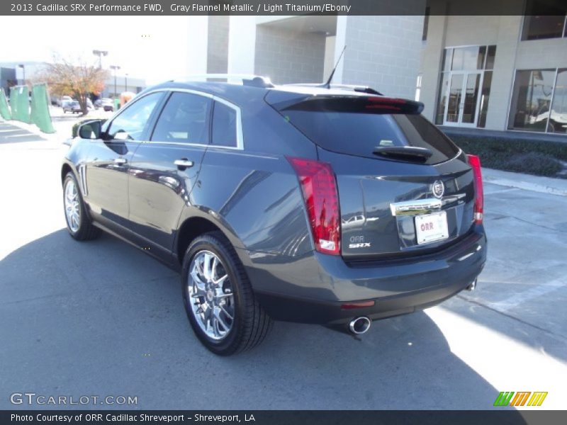 Gray Flannel Metallic / Light Titanium/Ebony 2013 Cadillac SRX Performance FWD
