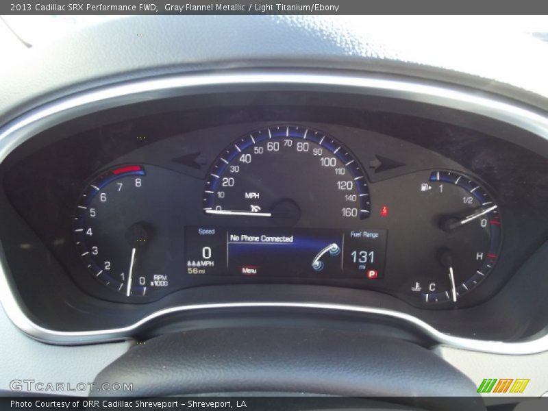 Gray Flannel Metallic / Light Titanium/Ebony 2013 Cadillac SRX Performance FWD