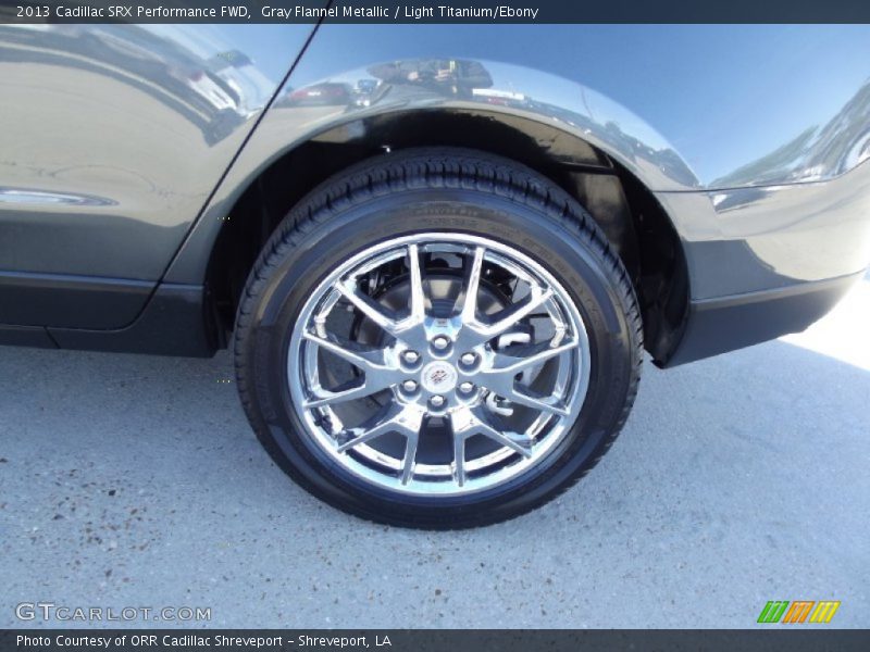 Gray Flannel Metallic / Light Titanium/Ebony 2013 Cadillac SRX Performance FWD