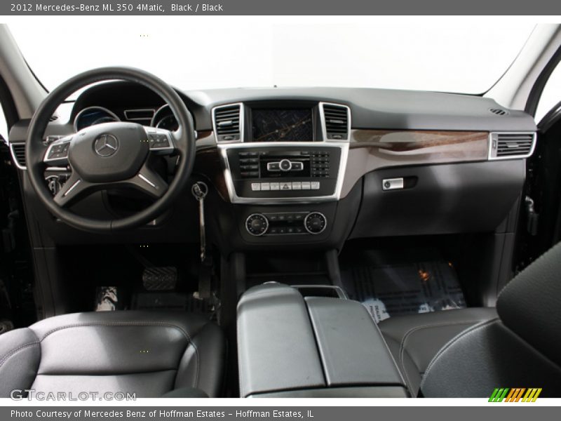 Black / Black 2012 Mercedes-Benz ML 350 4Matic