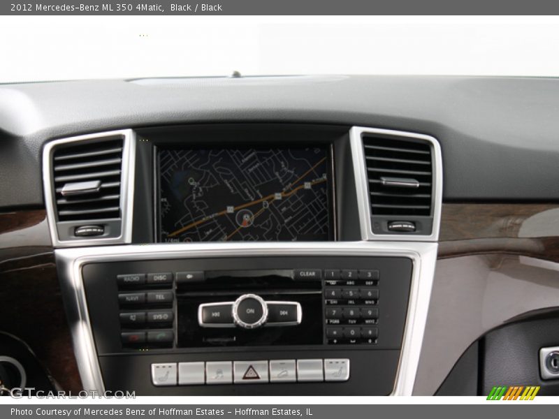 Black / Black 2012 Mercedes-Benz ML 350 4Matic