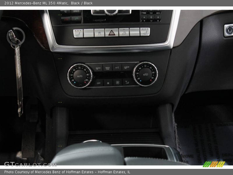 Black / Black 2012 Mercedes-Benz ML 350 4Matic