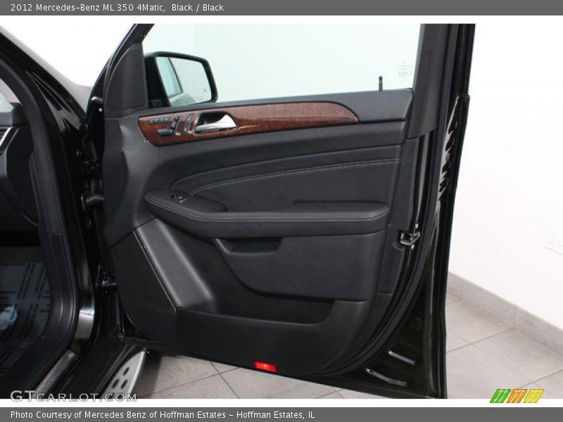 Black / Black 2012 Mercedes-Benz ML 350 4Matic