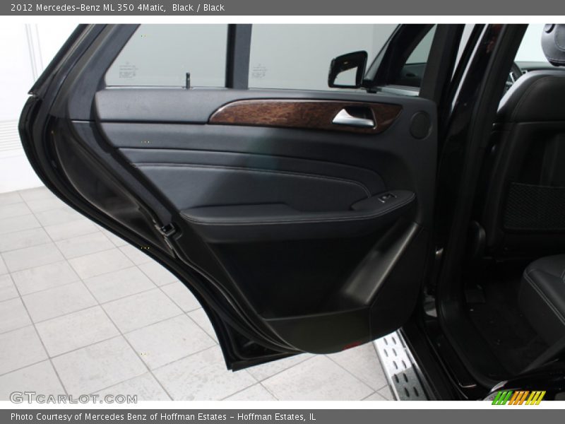 Black / Black 2012 Mercedes-Benz ML 350 4Matic