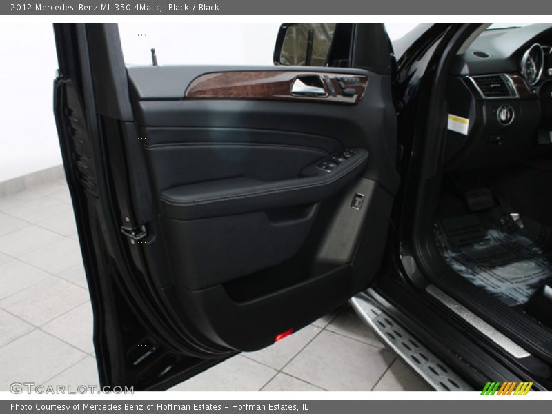 Black / Black 2012 Mercedes-Benz ML 350 4Matic