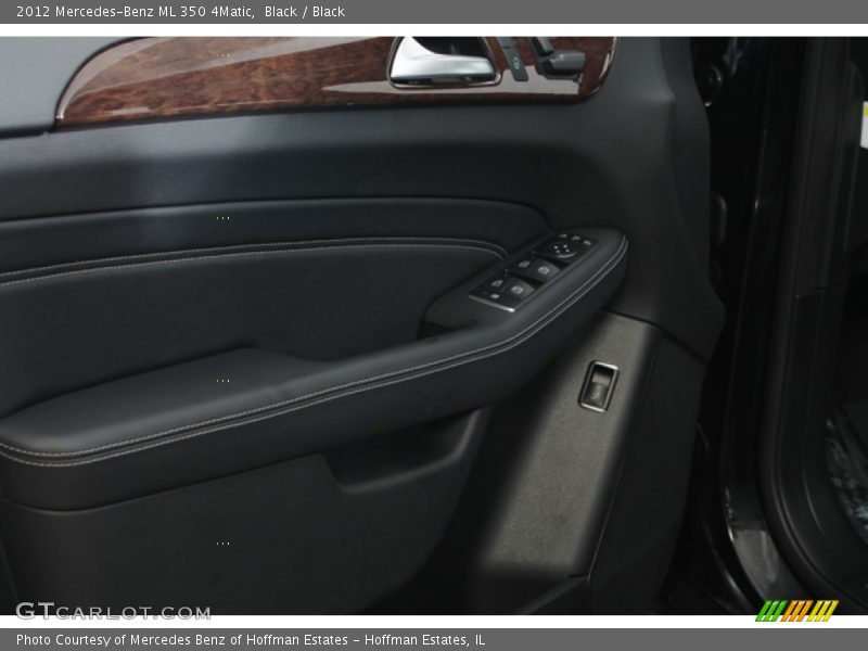 Black / Black 2012 Mercedes-Benz ML 350 4Matic